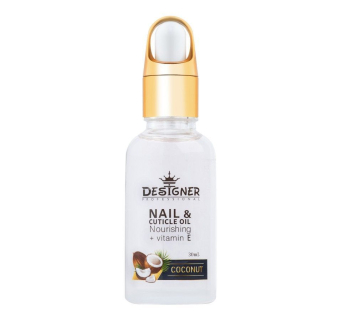 Олія для кутикули 30 мл. (Кокос №12) - Nail&Cuticle oil від Designer