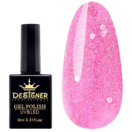 Гель-лак Designer Party Time - K288 'Рожевий цукор'
