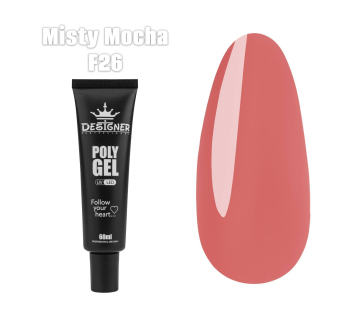 Полигель (60 мл.) Designer F26 Misty Mocha