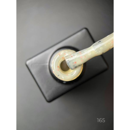 Кольорова база Marble base 165 Designer (9 мл) - з різнокольоровою поталлю