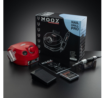 Фрезер Мокс X500 (Красный) на 45 000 об./мин. и 65W. для маникюра и педикюра