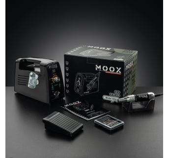 Фрезер Мокс X801 (Чорний) на 55 000 об/хв. та 80W. для манікюру та педикюру