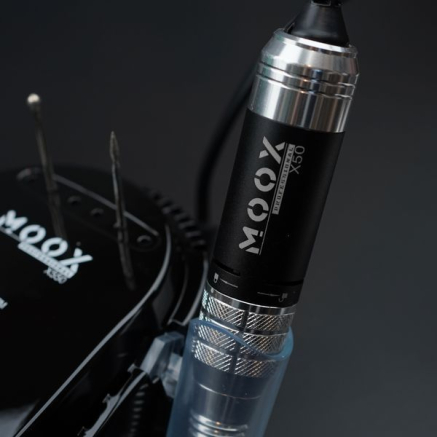 Фрезер Мокс X550 (Black) на 50 000 об/хв. та 70W. для манікюру та педикюру