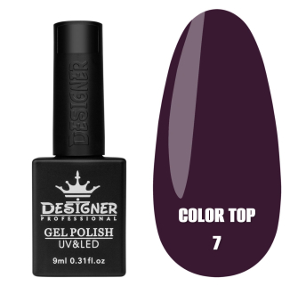 Кольорове топове покриття - Color Top 07 Designer, 9 мл. - вітражне
