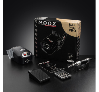 Фрезер Мокс X102 (Чорний) на 45 000 об/хв. та 65W. для манікюру та педикюру