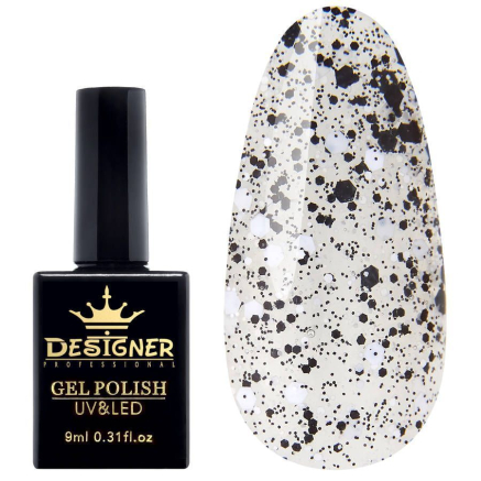 Гель-лак Designer Party Time - K283 'Сяйво снігу'