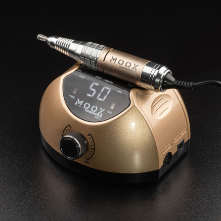 Фрезер Мокс X802 (Gold) на 50 000 об/хв. та 65W. для манікюру та педикюру