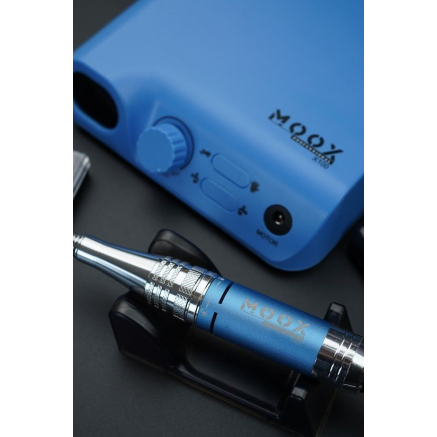 Фрезер Мокс X100 (Sky blue) на 45 000 об/хв. та 70W. для манікюру та педикюру Фрезер Мокс X100 (Sky blue) на 45 000 об/хв. та 70W. для манікюру та педикюру