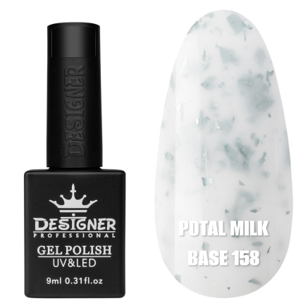 Молочна база Potal milk base 158 Designer (9 мл.) - з пластівцями юкі