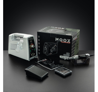 Фрезер Мокс X801 (Срібло) на 55 000 об/хв. та 80W. для манікюру та педикюру