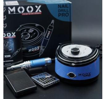 Фрезер Мокс X220 (Sky blue) на 50 000 об/хв. та 70W. для манікюру та педикюру