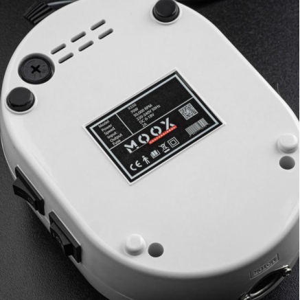 Фрезер Мокс X550 (White) на 50 000 об/хв. та 70W. для манікюру та педикюру