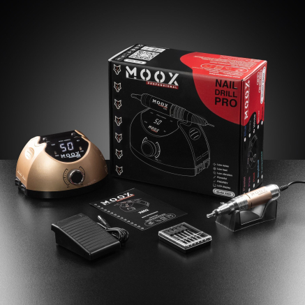 Фрезер Мокс X802 (Gold) на 50 000 об/хв. та 65W. для манікюру та педикюру
