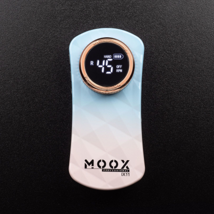 Фрезер Мокс IX11 (Gradient Blue) на акуммуляторі 45 000 об/хв. та 35 W. для манікюру та педикюру Фрезер Мокс IX11 (Gradient Blue) на акуммуляторі 45 000 об/хв. та 35 W. для манікюру та педикюру