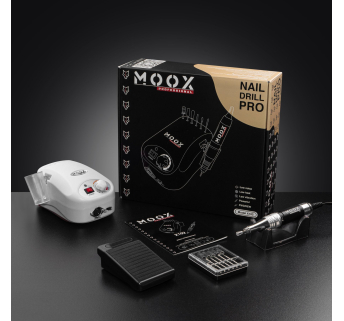 Фрезер Мокс X102 (Білий) на 45 000 об/хв. та 65W. для манікюру та педикюру