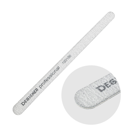 Двостороння пилка 'Крапля' (100/150 гріт.) - Nailfile Designer