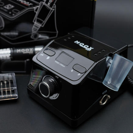 Фрезер Мокс X401 (Black) на 50 000 об/хв. та 70W. для манікюру та педикюру