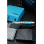 Фрезер Мокс X100 (Light blue) на 45 000 об/хв. та 70W. для манікюру та педикюру Фрезер Мокс X100 (Light blue) на 45 000 об/хв. та 70W. для манікюру та педикюру