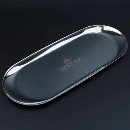 Металевий лоток для інструментів 30 х 12,4 см. Designer - L Silver