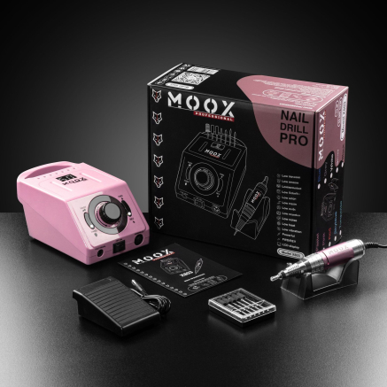 Фрезер Мокс X803 (Pink) на 50 000 об/хв. та 70 W. для манікюру та педикюру Фрезер Мокс X803 (Pink) на 50 000 об/хв. та 70 W. для манікюру та педикюру