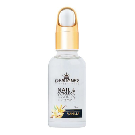 Олія для кутикули 30 мл. (Ваніль №9) - Nail&Cuticle oil від Designer