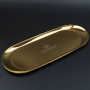 Металевий лоток для інструментів 30 х 12,4 см. Designer - L Gold