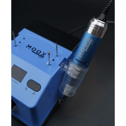 Фрезер Мокс X401 (Sky blue) на 50 000 об/хв. та 70W. для манікюру та педикюру Фрезер Мокс X401 (Sky blue) на 50 000 об/хв. та 70W. для манікюру та педикюру