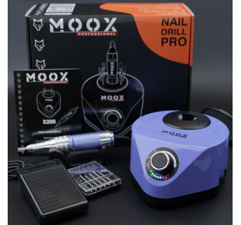 Фрезер Мокс X200 (Purple) на 50 000 об/хв. та 70W. для манікюру та педикюру