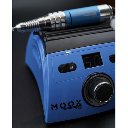 Фрезер Мокс X310 (Sky blue) на 50 000 об/хв. та 70W. для манікюру та педикюру Фрезер Мокс X310 (Sky blue) на 50 000 об/хв. та 70W. для манікюру та педикюру