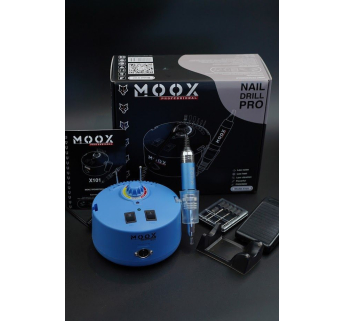 Фрезер Мокс X101 (Sky Blue) на 50 000 об/хв. та 70W. для манікюру та педикюру
