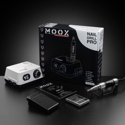 Фрезер Мокс X503 (White) на 45 000 об/хв. та 70W. для манікюру та педикюру