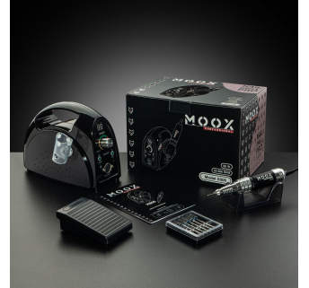 Фрезер Мокс X806 (Чорний) на 55 000 об/хв. та 80W. для манікюру та педикюру