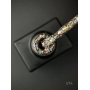 Гель лак Clow Glitter 574 Designer (9мл.) - з пластівцями хамелеон різних розмірів та гліттером