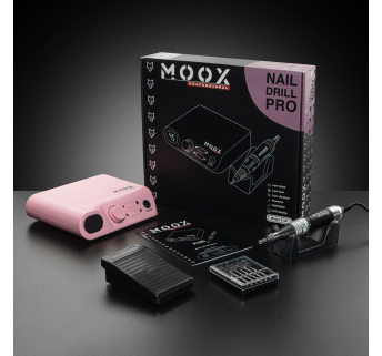 Фрезер Мокс X100 (Рожевий) на 45 000 об/хв. та 70W. для манікюру та педикюру