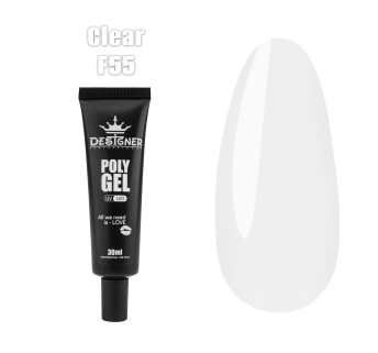Полігель Clear №55 (30 мл.) Designer