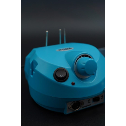 Фрезер Мокс X500 (Light Blue) на 45 000 об/хв. та 65W. для манікюру та педикюру Фрезер Мокс X500 (Light Blue) на 45 000 об/хв. та 65W. для манікюру та педикюру