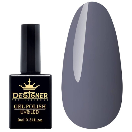 Гель-лак Designer Blueberry Pie - B59 'Сірий твід'