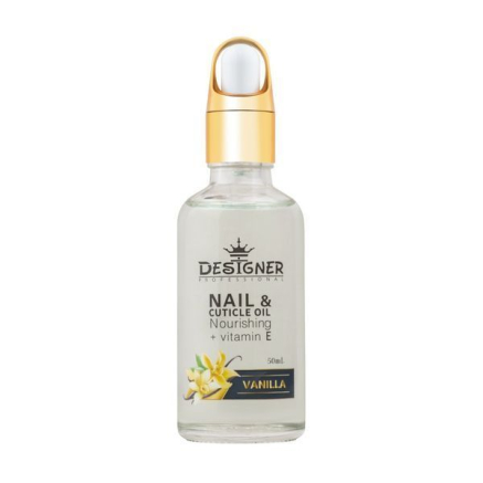 Олія для кутикули 50 мл. (Ваніль №9) - Nail&Cuticle oil від Designer