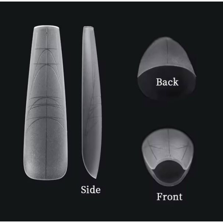 Fast Gel Tips MT1 (Multiforms) - типси гелеві Designer 120 шт/уп
