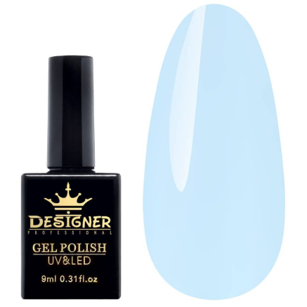 Гель-лак Designer Blue Lilac - H242 'Блідно-блакитний'