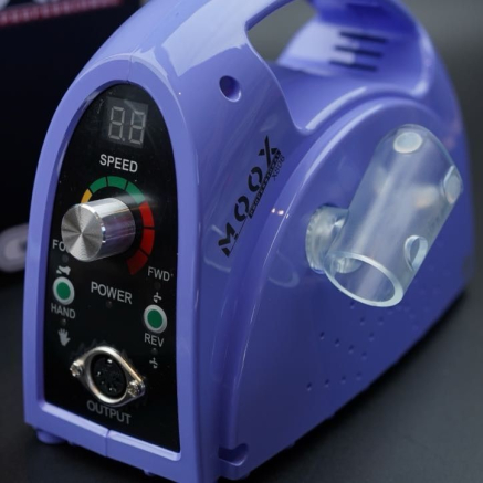 Фрезер Мокс X806 (Purple) на 55 000 об/хв. та 80W. для манікюру та педикюру Фрезер Мокс X806 (Purple) на 55 000 об/хв. та 80W. для манікюру та педикюру