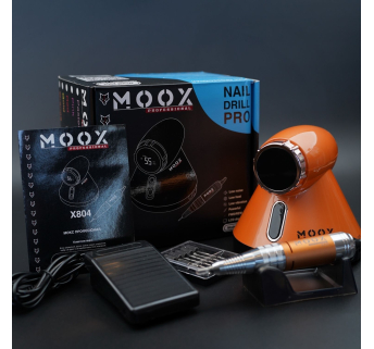 Фрезер Мокс X804 (Orange) на 55 000 об/хв. та 80W. для манікюру та педикюру