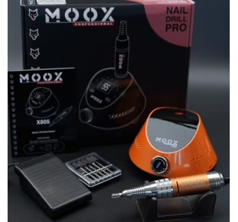Фрезер Мокс X805 (Orange) на 55 000 об/хв. та 80W. для манікюру та педикюру