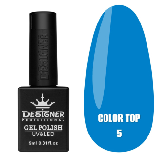 Кольорове топове покриття - Color Top 05 Designer, 9 мл. - вітражне