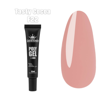 Полігель (15 мл.) Designer F22 Tasty Cocoa