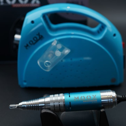 Фрезер Мокс X806 (Light blue) на 55 000 об/хв. та 80W. для манікюру та педикюру Фрезер Мокс X806 (Light blue) на 55 000 об/хв. та 80W. для манікюру та педикюру