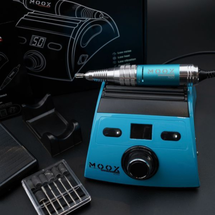 Фрезер Мокс X310 (Light blue) на 50 000 об/хв. та 70W. для манікюру та педикюру