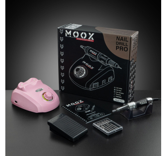 Фрезер Мокс X105 (Рожевий) на 45 000 об/хв. та 65W. для манікюру та педикюру
