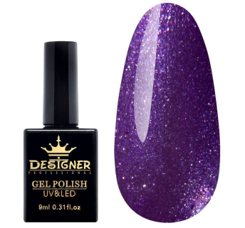 Гель-лак Diamond Kingdom - Designer M343 'Черничні поля вночі'