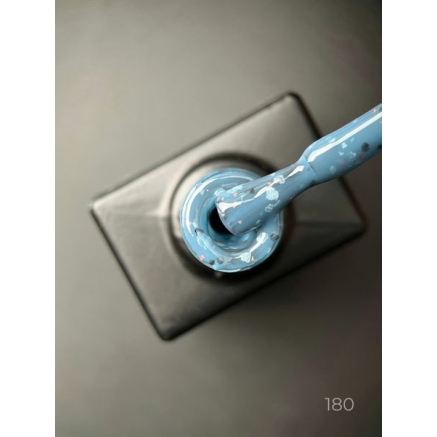 Кольорова база Marble base 180 Designer (9 мл) - з різнокольоровою поталлю